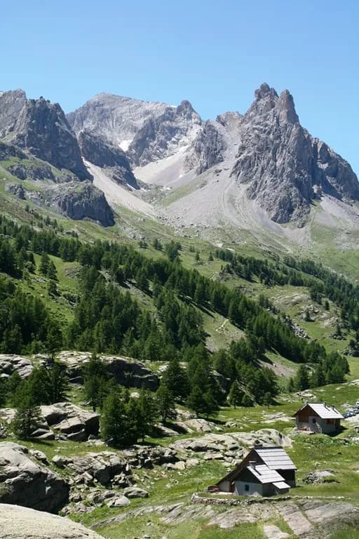Photo de l'itinéraire 4 jours - 3 nuits au départ du Pont de l'Alpe (route du Lautaret RN91)