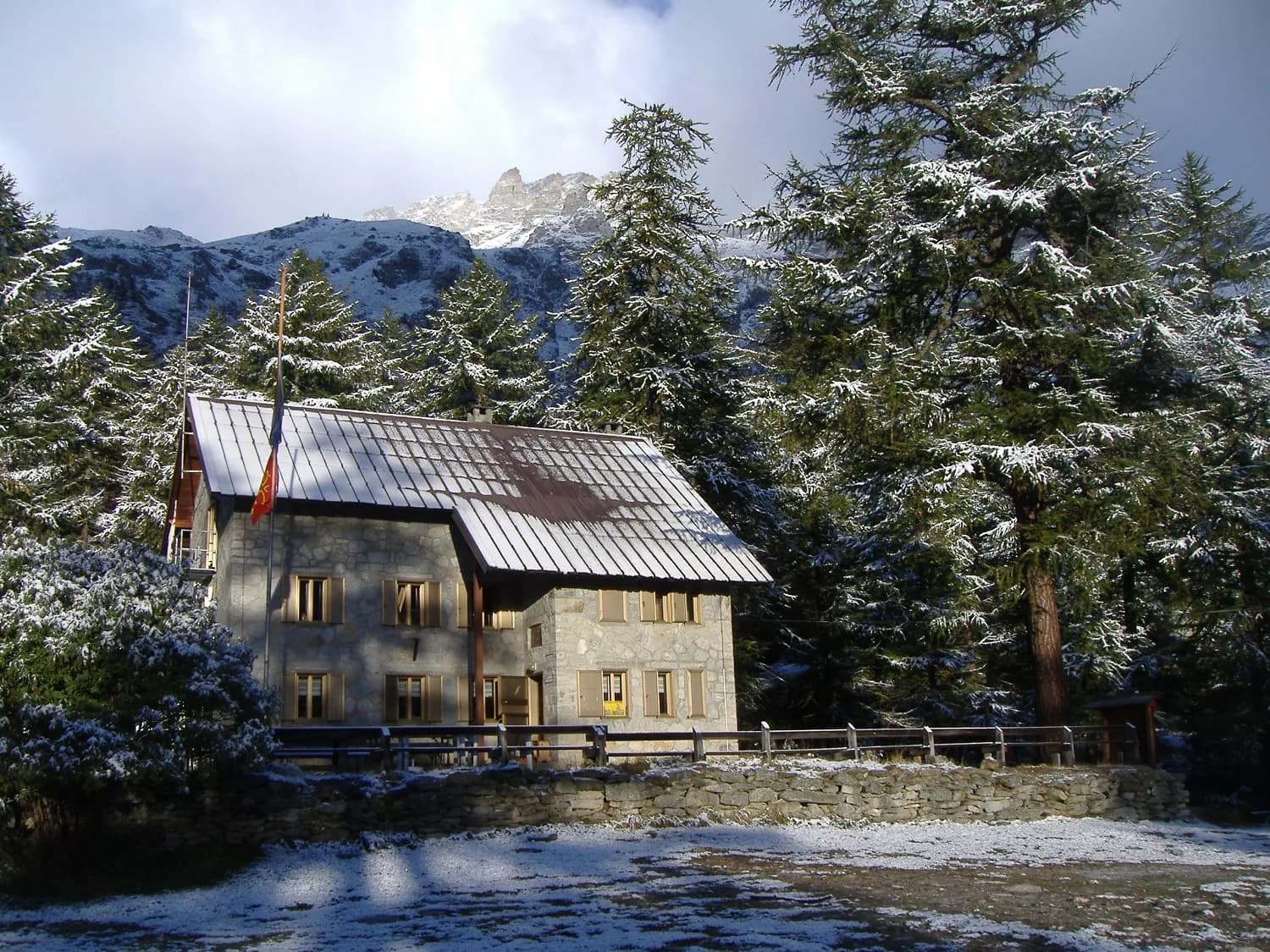 Photo de l'itinéraire De Salbertrand au refuge Levi Molinari