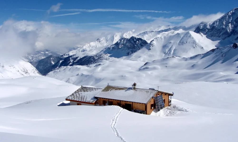 Photo de l'itinéraire De Valfréjus au refuge du Thabor par l'Argentier (3046m)
