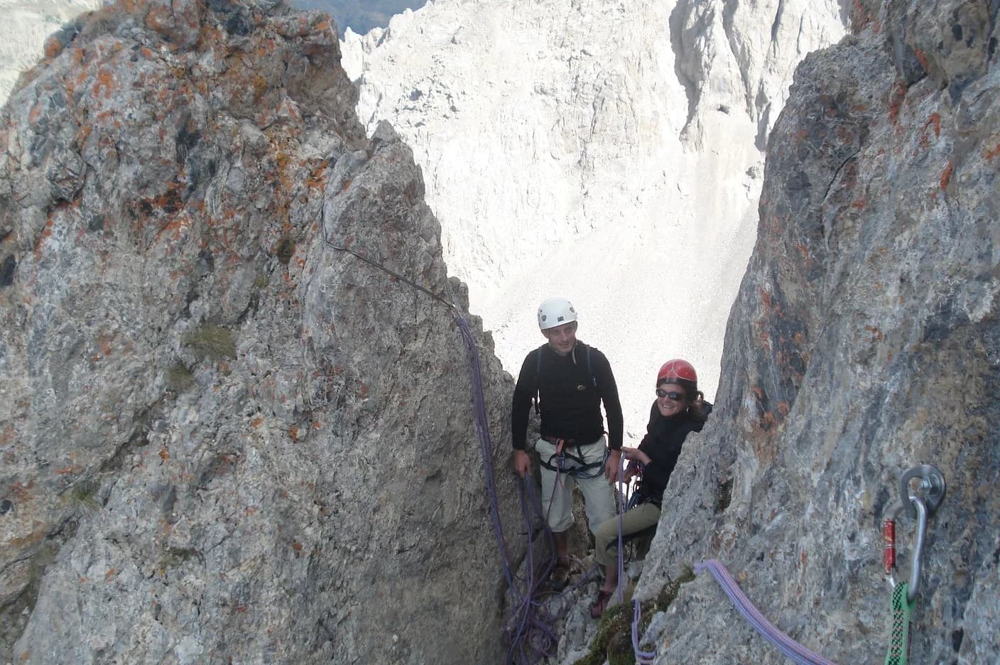 Escalade autour du refuge du Chardonnet — photo 1