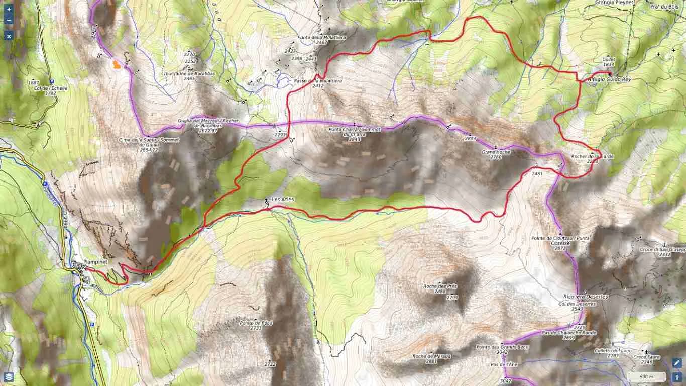 2 jours – 1 nuit autour de la Grand'Hoche au départ de Plampinet — photo 2