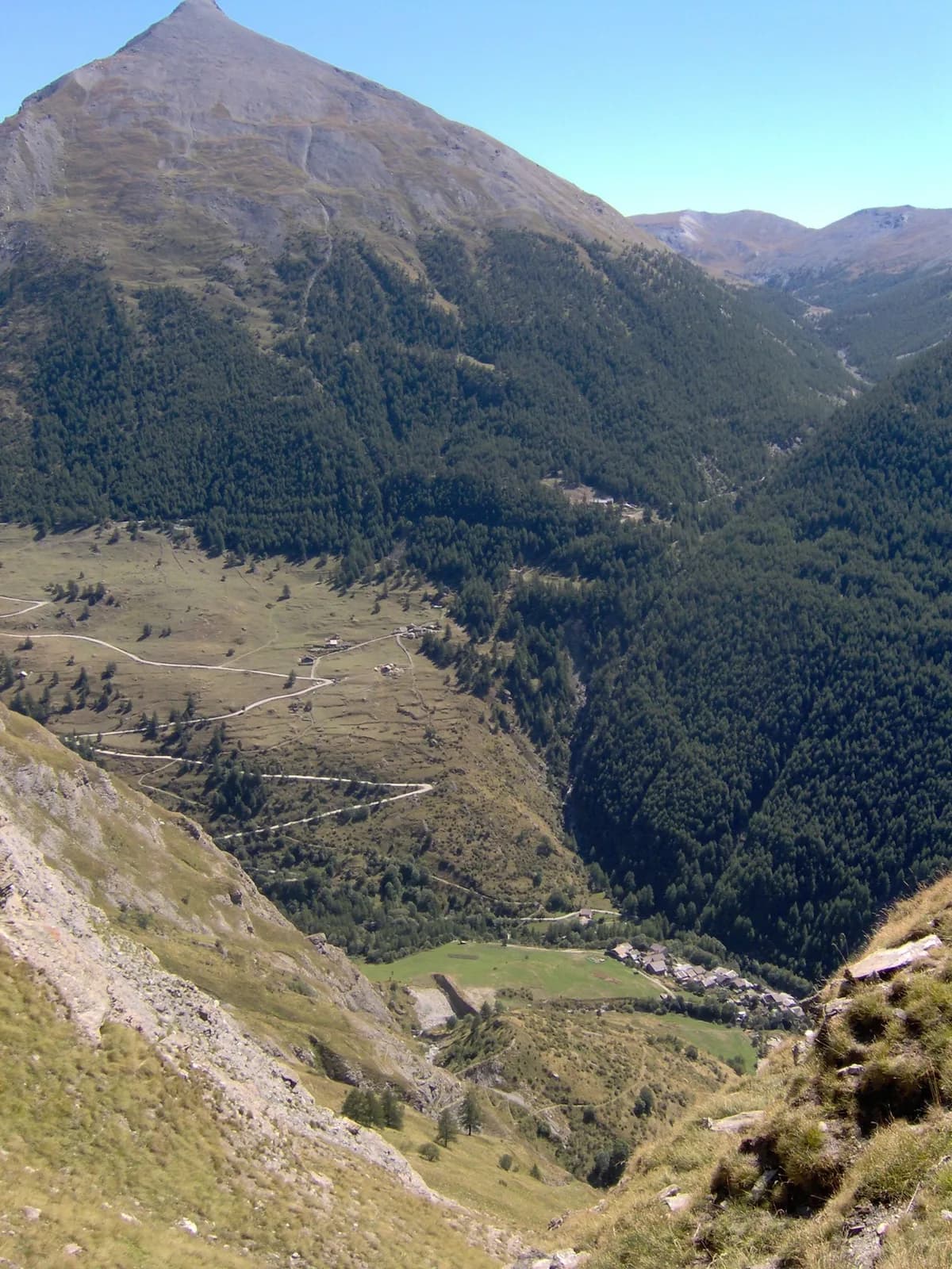 Photo de l'itinéraire Le grand tour du Thabor au départ de Exilles et Salbertrand (Italie)